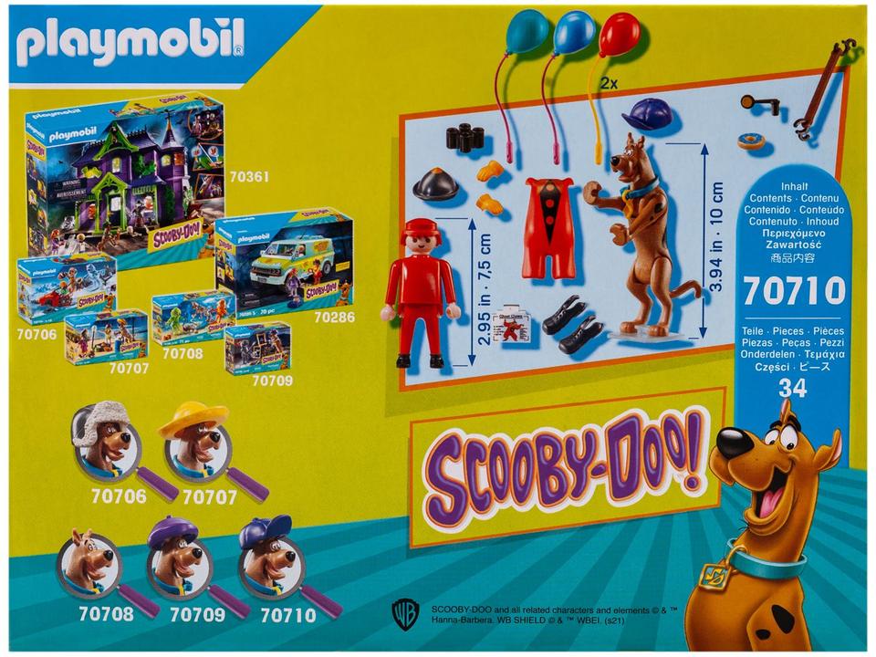 Playmobil Scooby-Doo! Aventura com Palhaço - 10