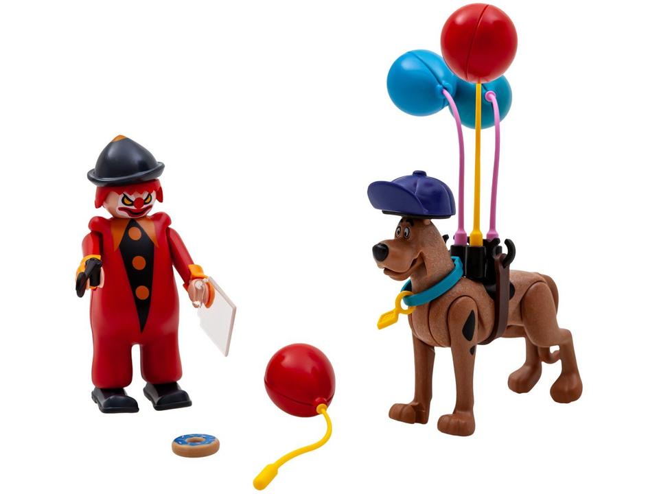 Playmobil Scooby-Doo! Aventura com Palhaço - 1