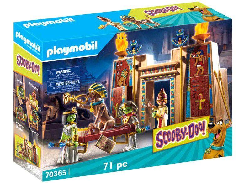 Playmobil Scooby-Doo! Aventura no Egito 71 Peças