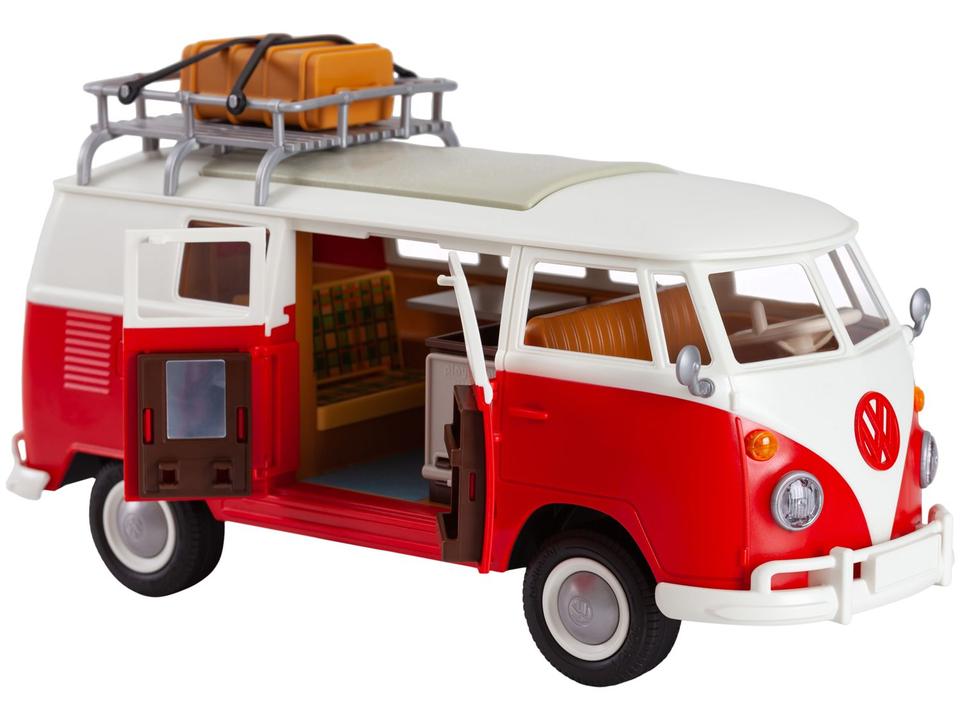 Playmobil Volkswagem T1 Camping Bus 74 Peças - 2