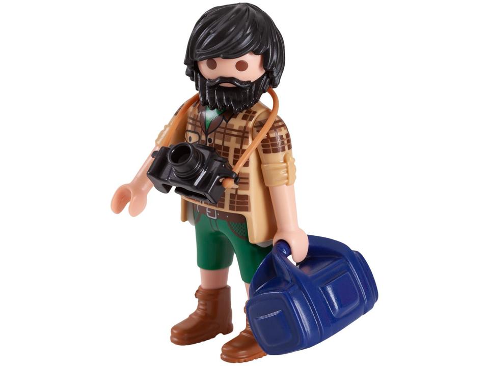 Playmobil Volkswagem T1 Camping Bus 74 Peças - 7