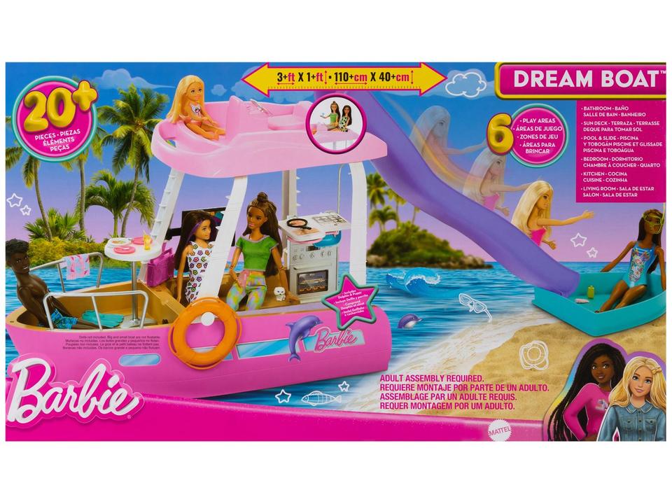Playset Barbie Barco dos Sonhos Mattel - 18