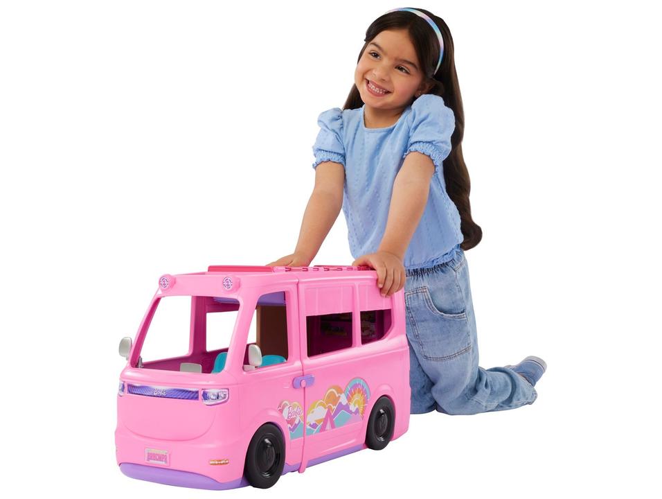 Playset Barbie Camper dos Sonhos Mattel 60 Peças - 1