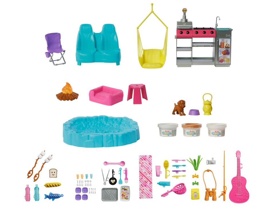 Playset Barbie Camper dos Sonhos Mattel 60 Peças - 3