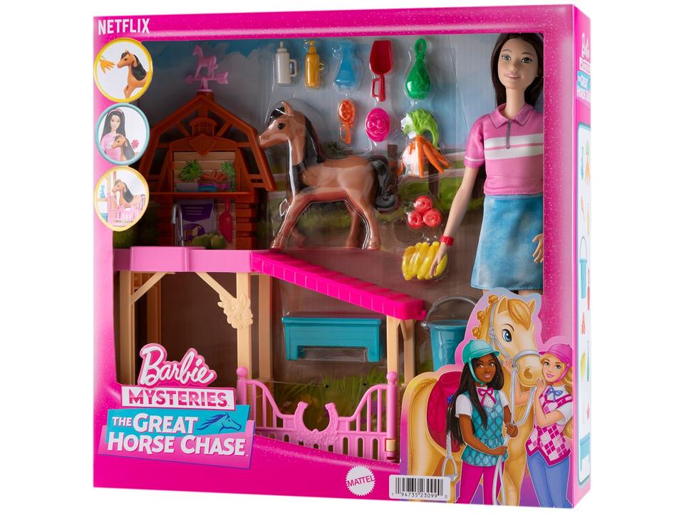 Playset Barbie Detetive A Grande Corrida de - 7