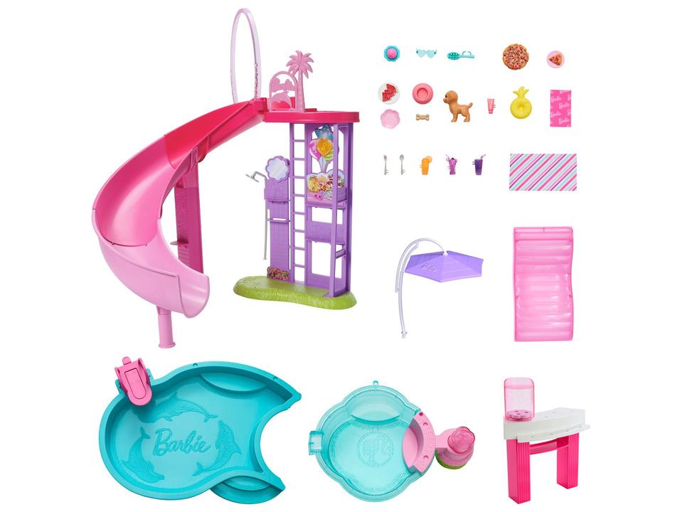 Playset Barbie Piscina dos Sonhos Mattel 20 Peças - 2