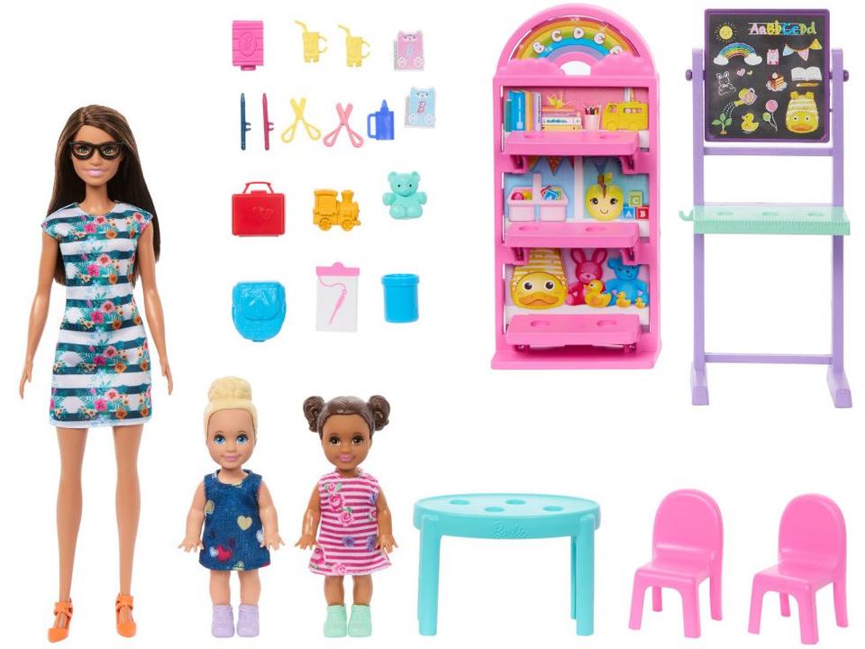 Playset Barbie Primeiro Dia de Aula Mattel - 1