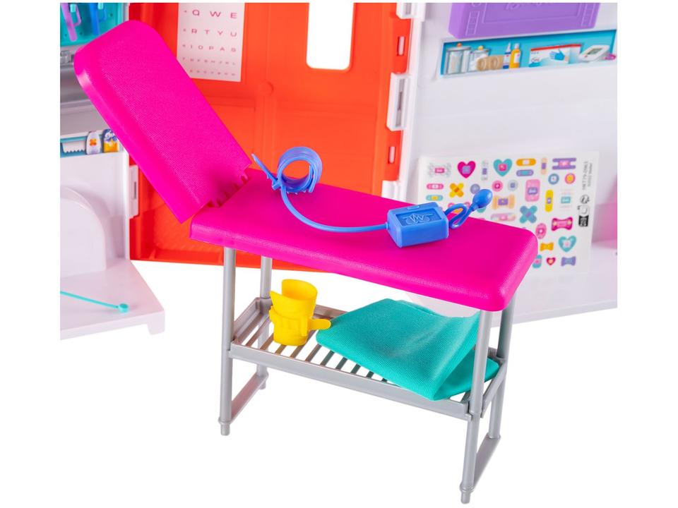 Playset Barbie Profissões Clínica Médica Mattel - 10
