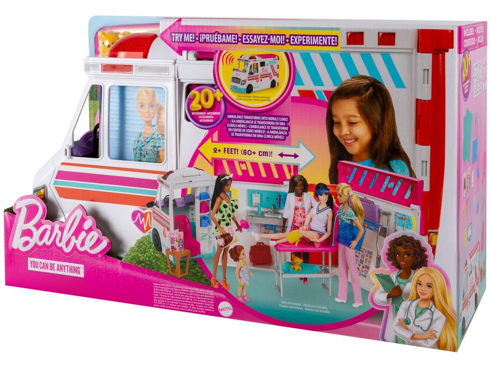 Playset Barbie Profissões Clínica Médica Mattel - 13