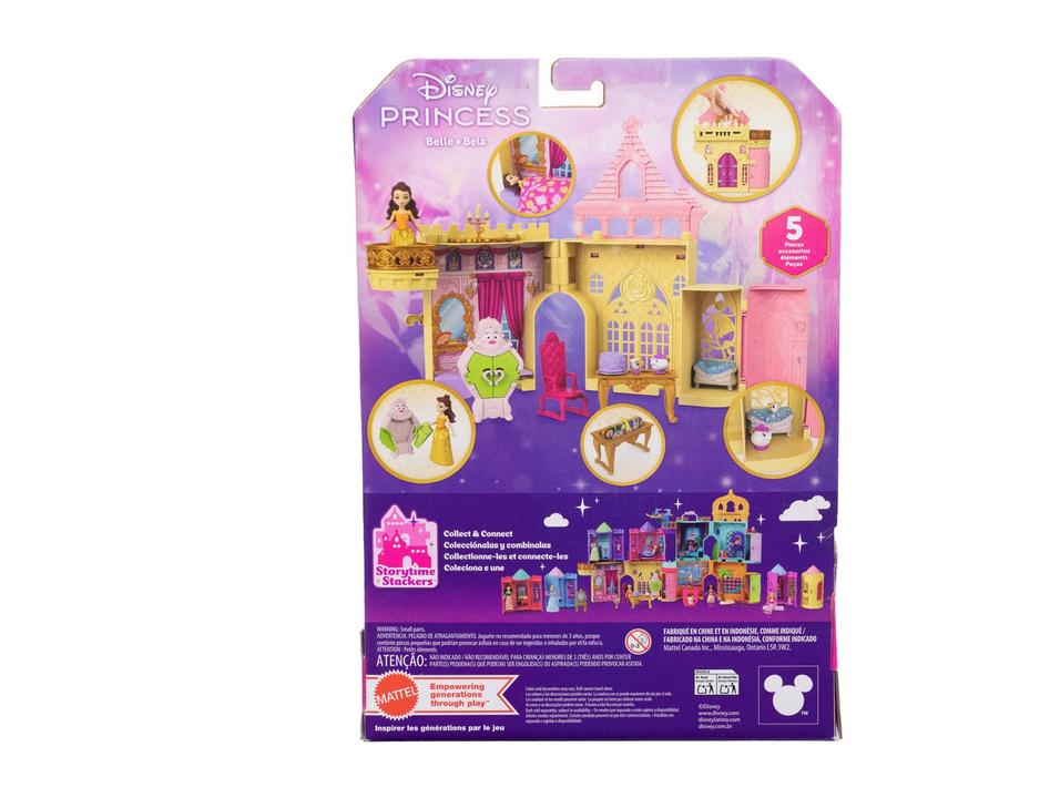 Playset Bela Disney Princess Mattel 10 Peças - 7