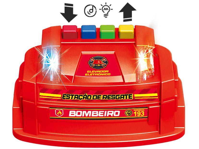 Playset Bombeiro Electronic Parking - 1