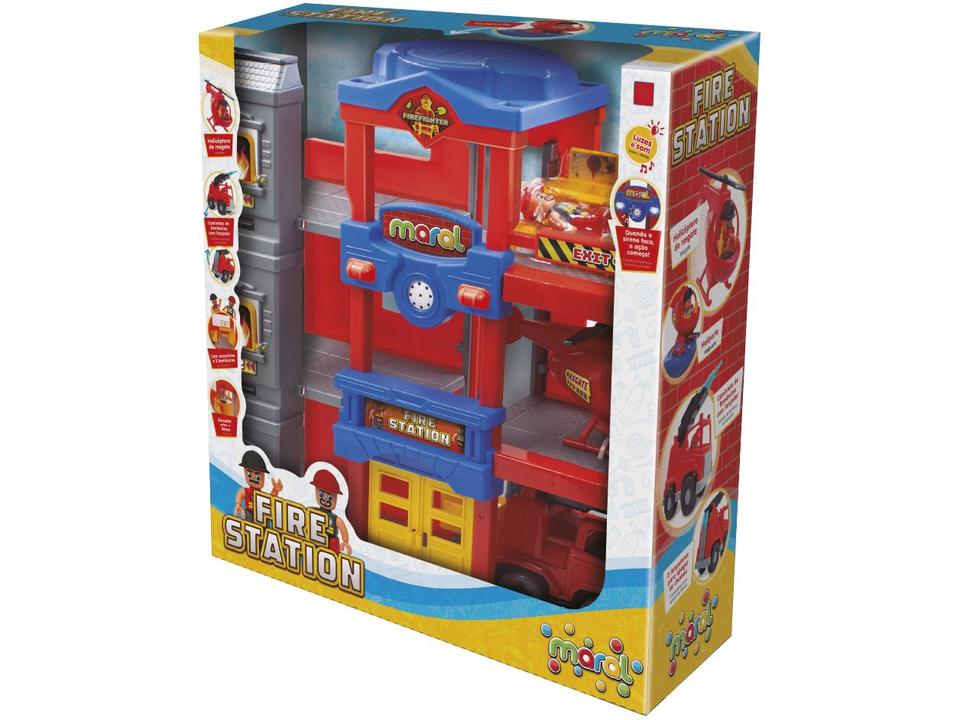 Playset Bombeiros Fire Station Maral 23 Peças - 3