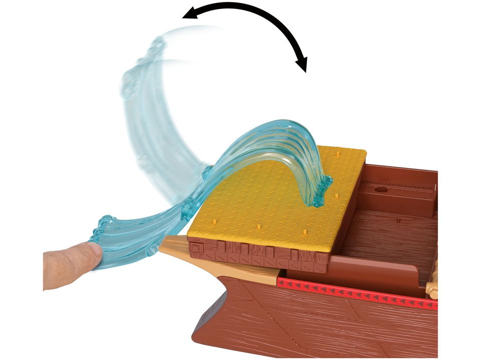 Playset Canoa de Aventuras da Moana Mattel - 3