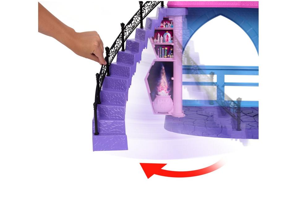 Playset Casa de Bonecas Escola do Terror Mattel - 6