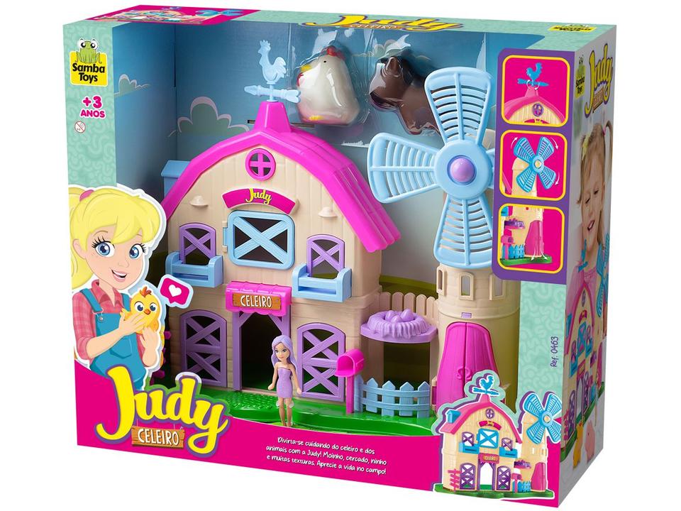 Playset Celeiro da Judy Samba Toys 5 Peças - 1