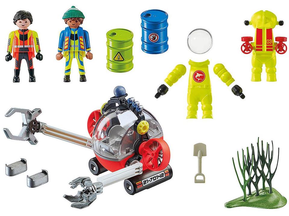 Playset City Action Expedição Ambiental com Barco - 1