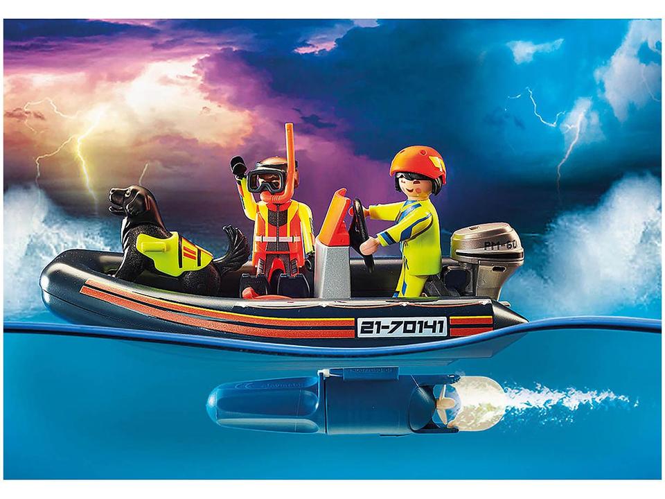 Playset City Action Resgate na Água com Cachorro - 2
