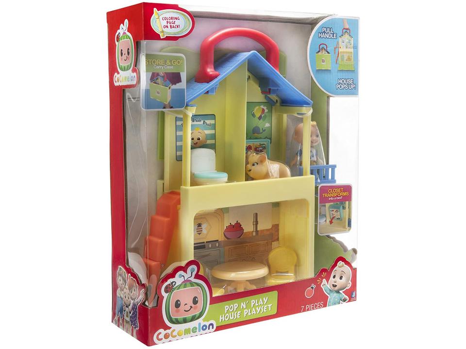 Playset Cocomelon Pop N Play House Candide - 5