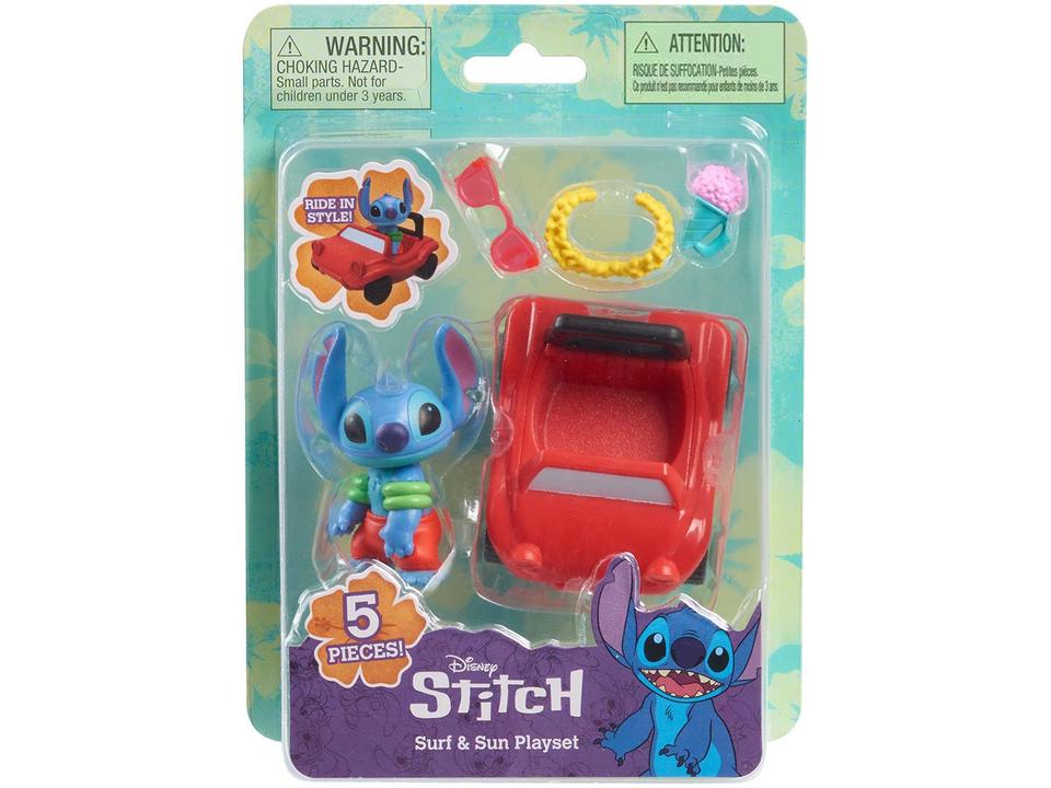 Playset Disney Stitch Sunny Brinquedos 6 Peças - 3