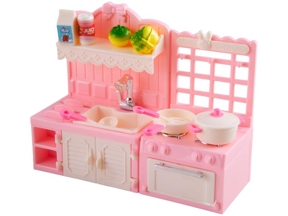 Playset Família Coelho Cozinha Lulie Kids 21 peças - 5