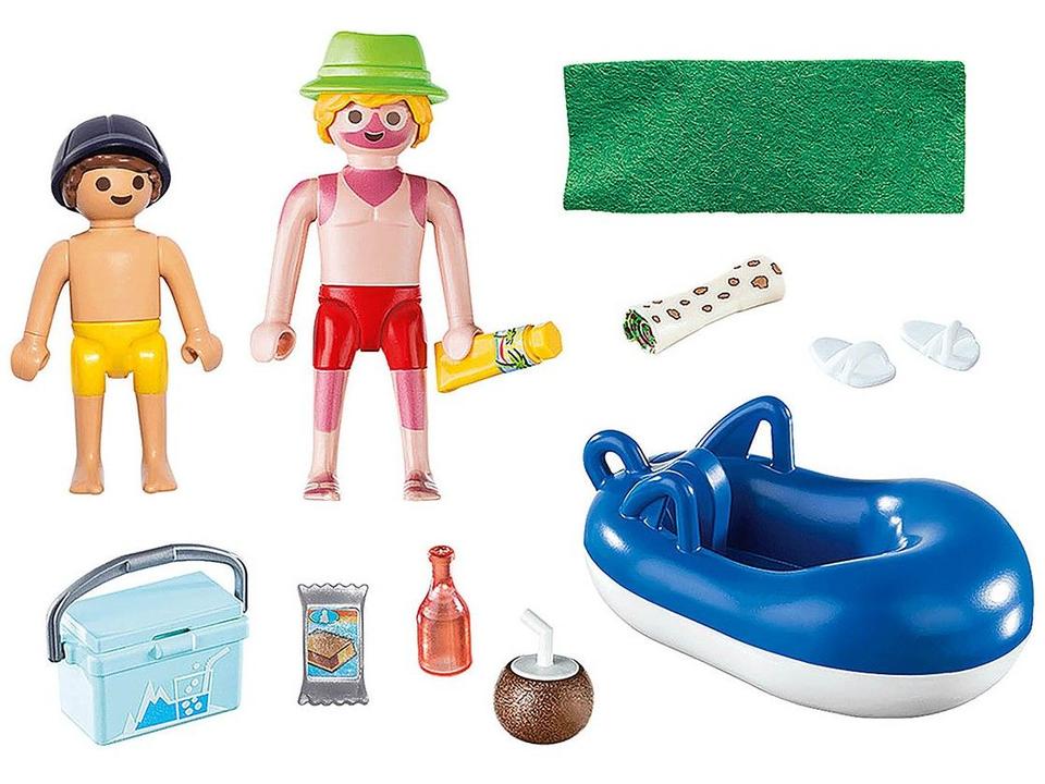 Playset Family Fun Nadador Queimado de Sol - 1