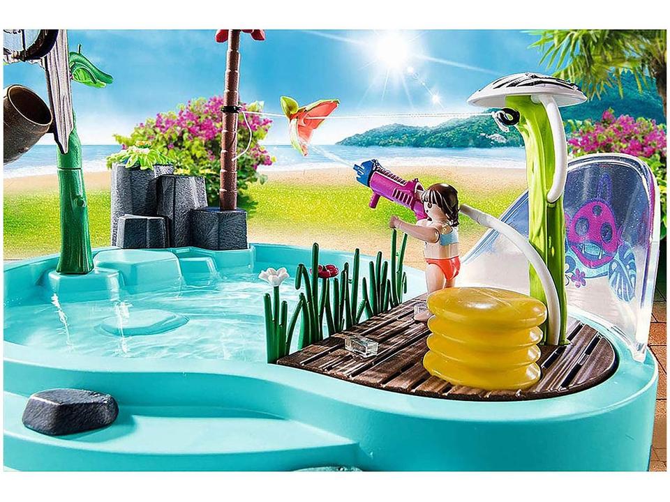 Playset Family Fun Piscina Pequena Com Esguicho - 3