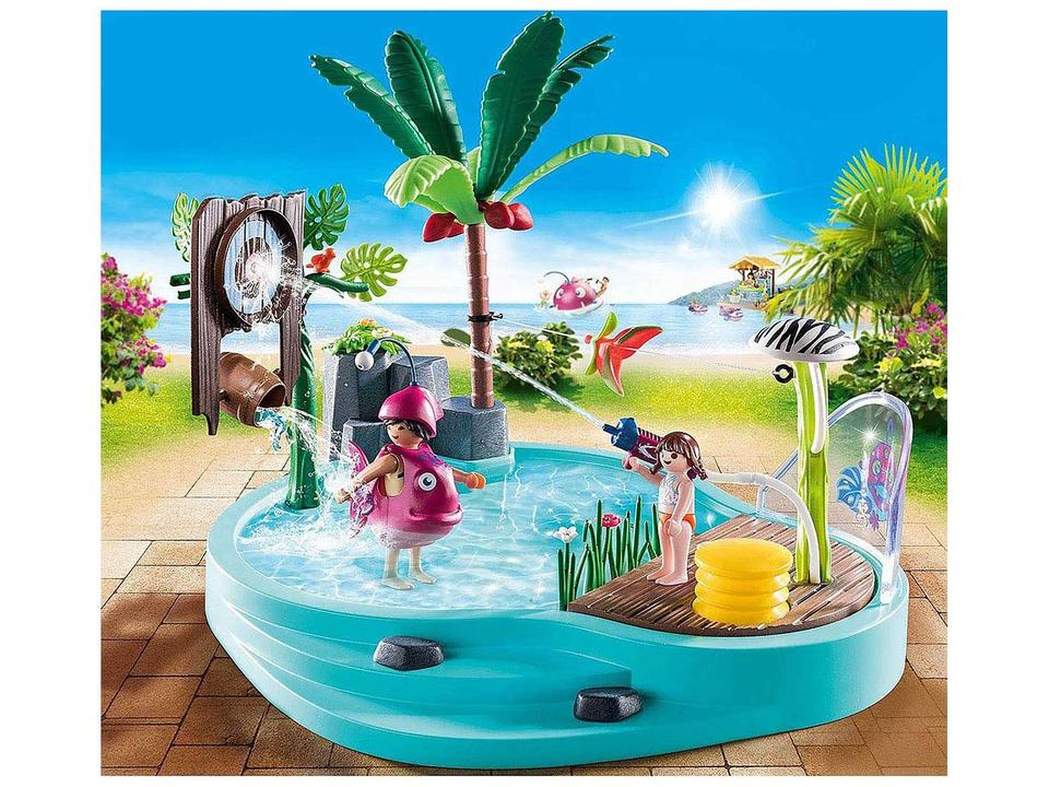 Playset Family Fun Piscina Pequena Com Esguicho - 4