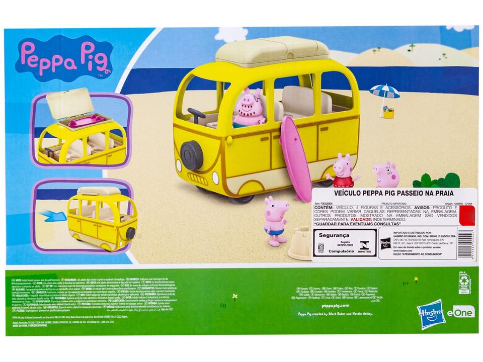 Playset Figura e Minivan de Praia da Peppa - 25