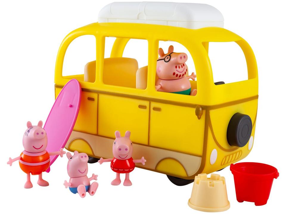 Playset Figura e Minivan de Praia da Peppa - 23