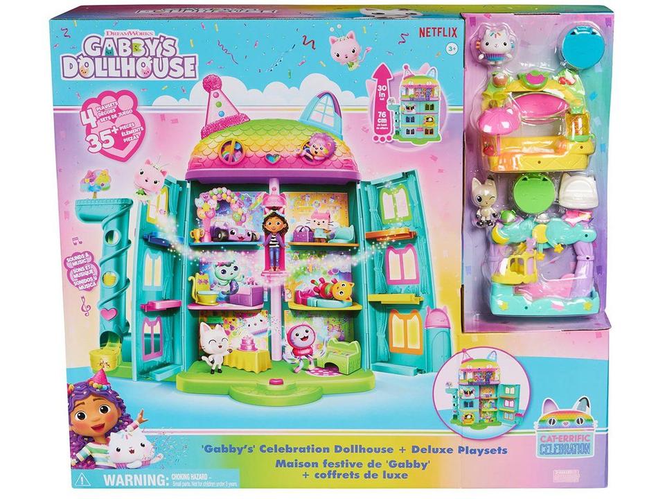 Playset Gabbys Dollhouse Celebração - 13