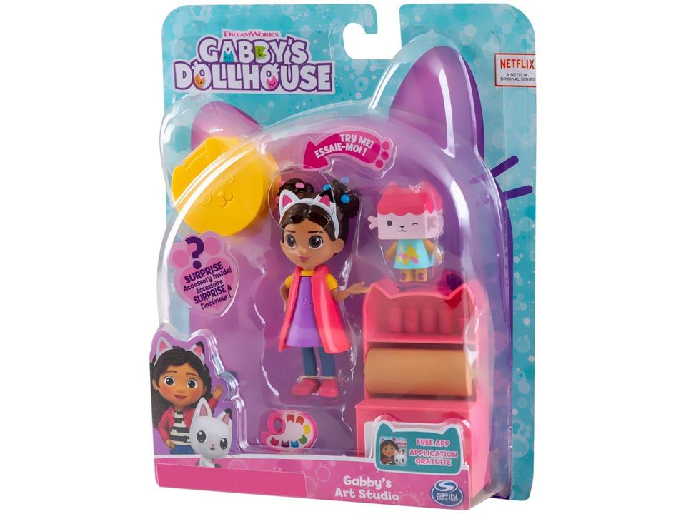 Playset Gabbys Dollhouse Estúdio de Artes - 9