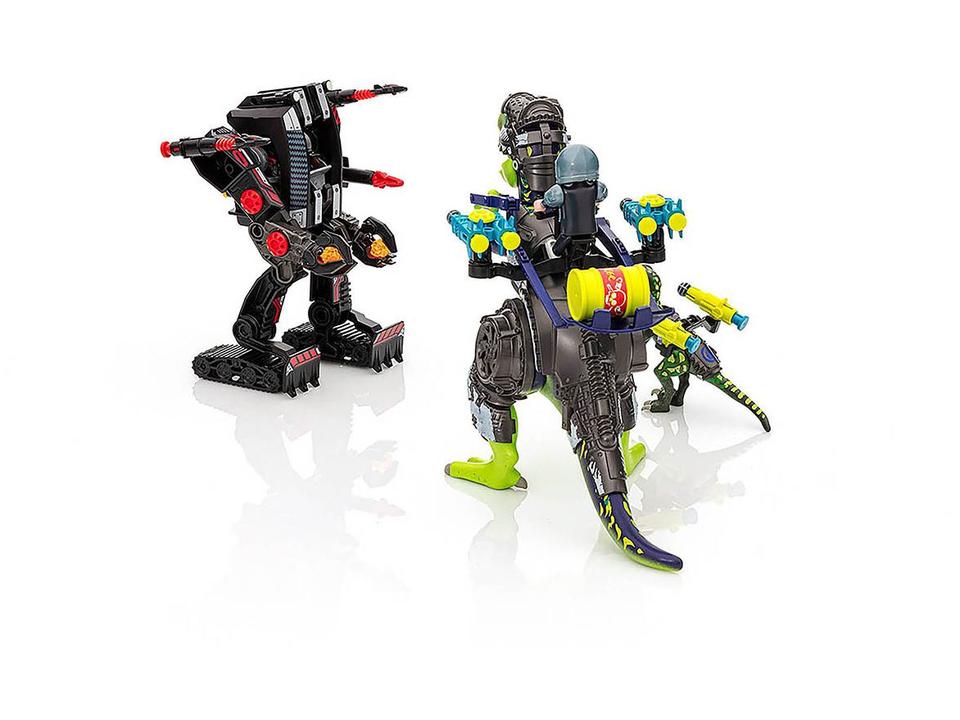 Playset Ian Dino Rise T-Rex Batalha de Gigantes - 5