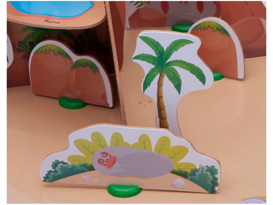 Playset Ilha dos Fofossauros Xalingo - 2