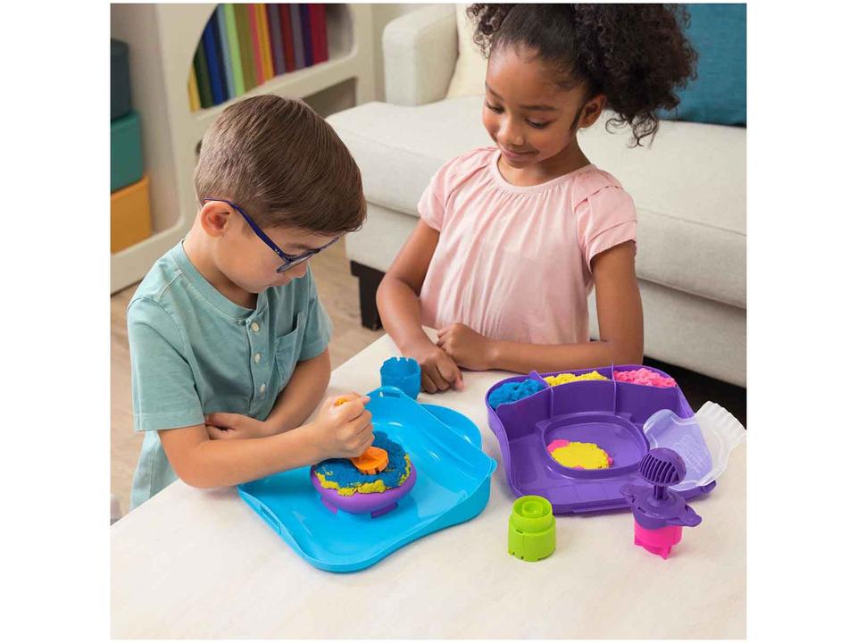Playset Kinetic Sand SquishMotion Sunny Brinquedos - 5