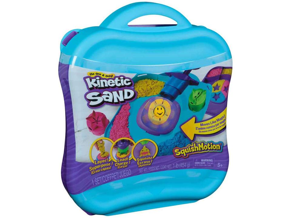 Playset Kinetic Sand SquishMotion Sunny Brinquedos - 14