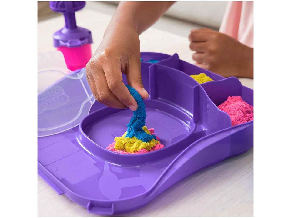 Playset Kinetic Sand SquishMotion Sunny Brinquedos - 8