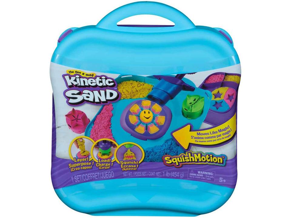 Playset Kinetic Sand SquishMotion Sunny Brinquedos - 13