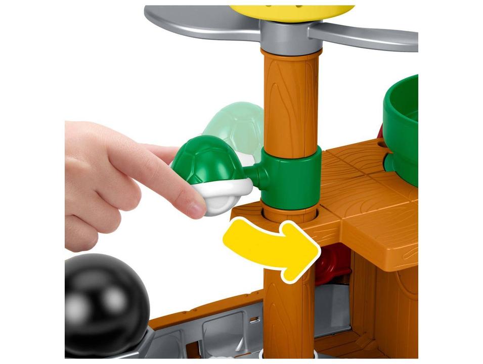 Playset Mario Bros Little People Aerobarco do - 3