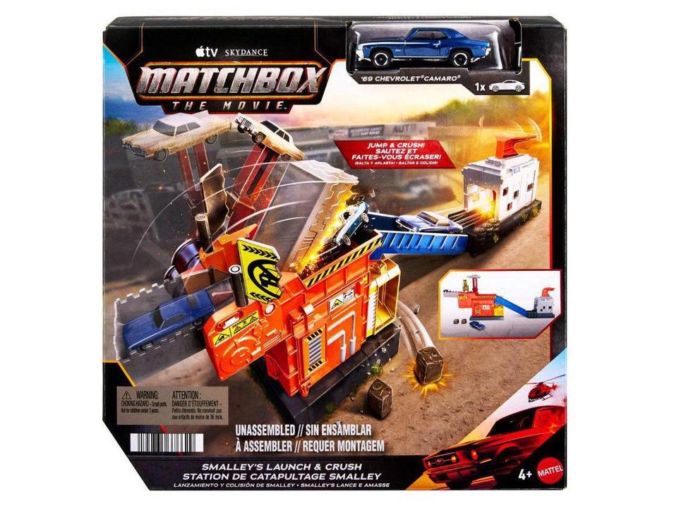Playset Matchbox O Filme Garagem do Smalley - 8
