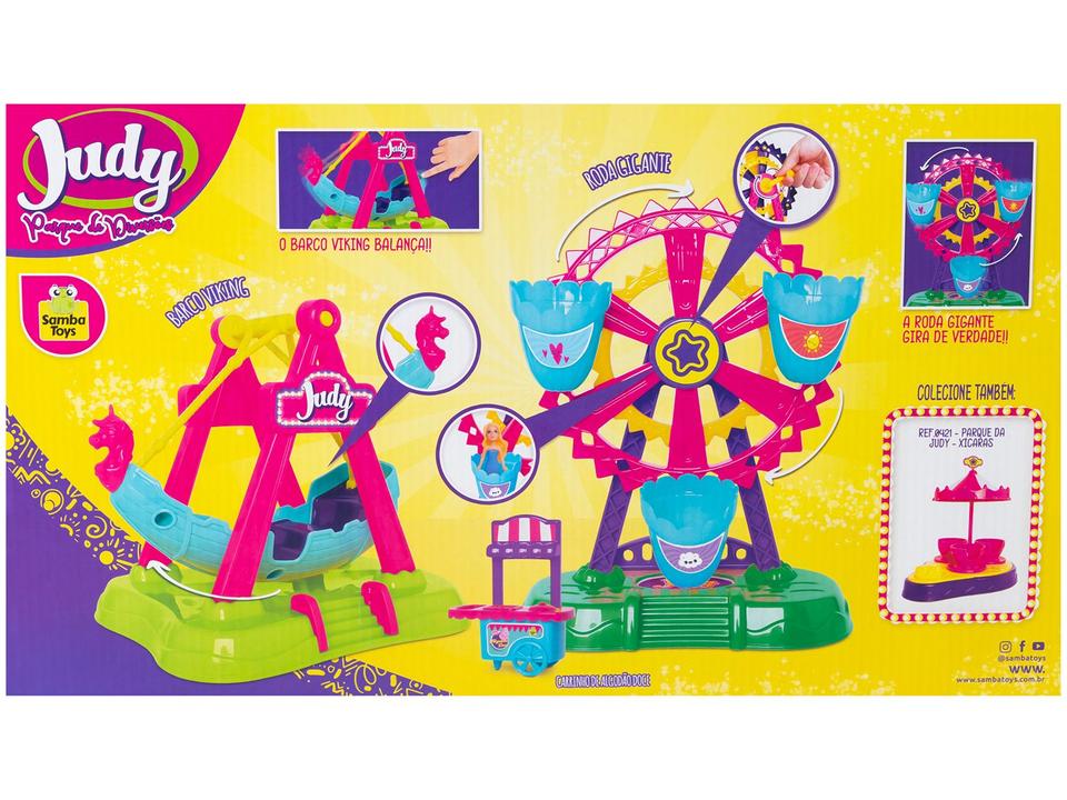 Playset Parque de Diversões da Judy Samba Toys - 17
