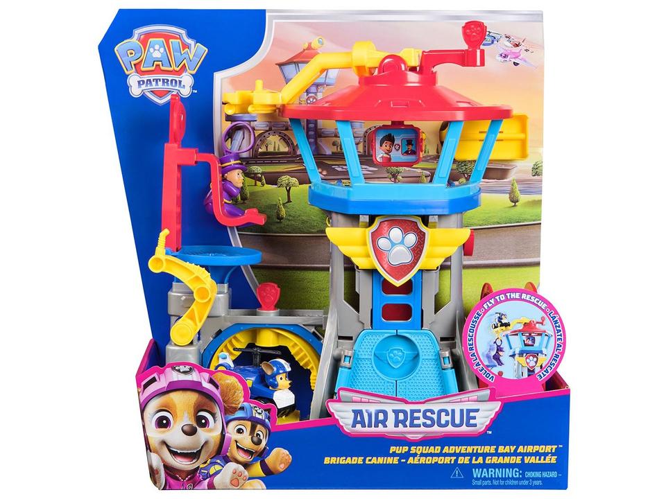 Playset Patrulha Canina Air Rescue 4 Peças - 10