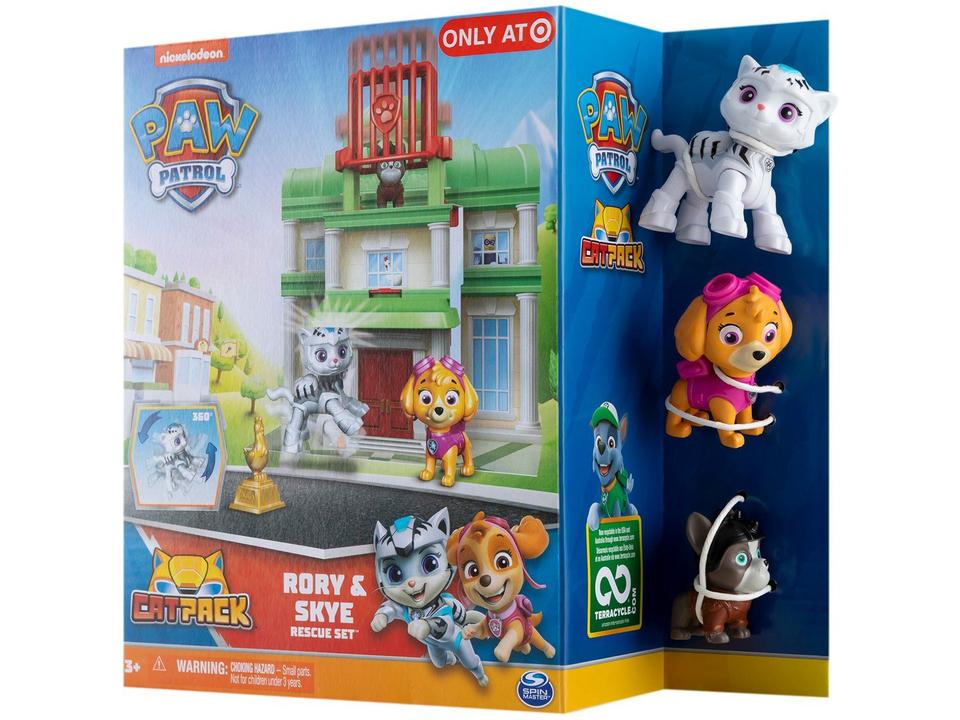 Playset Patrulha Canina Catpack Rory Skye - 5