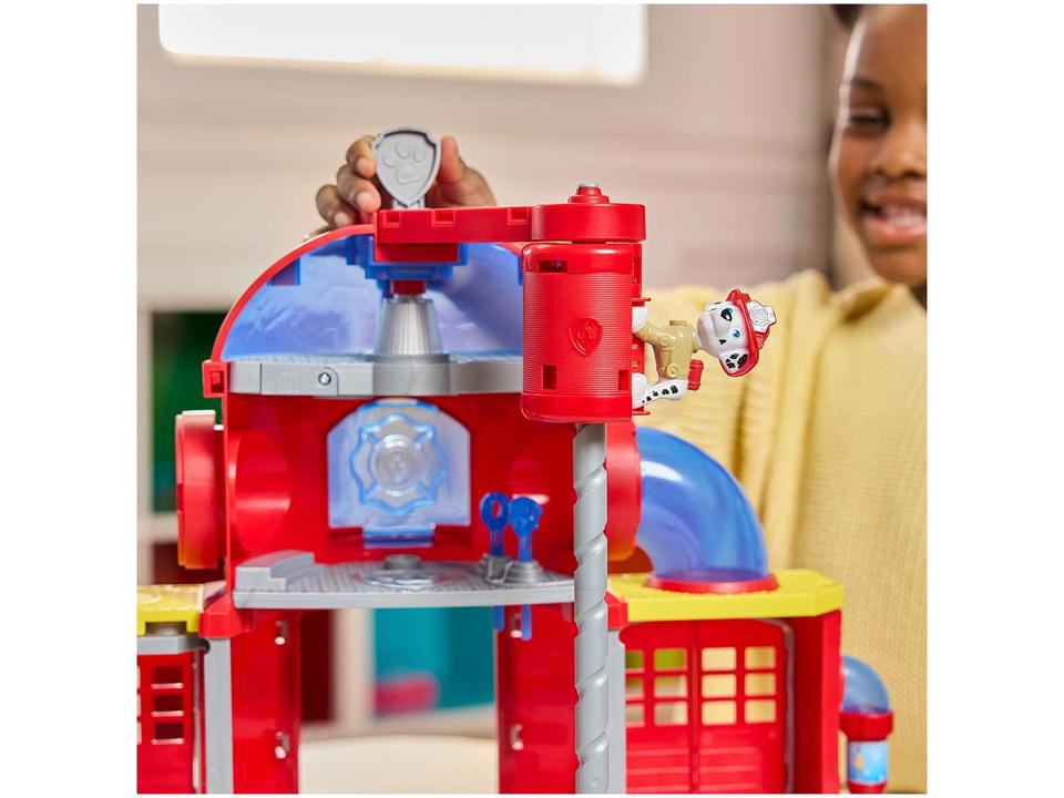 Playset Patrulha Canina Fire Rescue Estação - 6