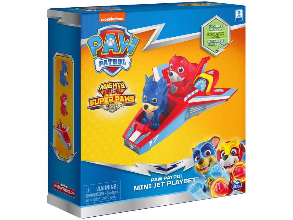 Playset Patrulha Canina Mini Jato Sunny Brinquedos - 3