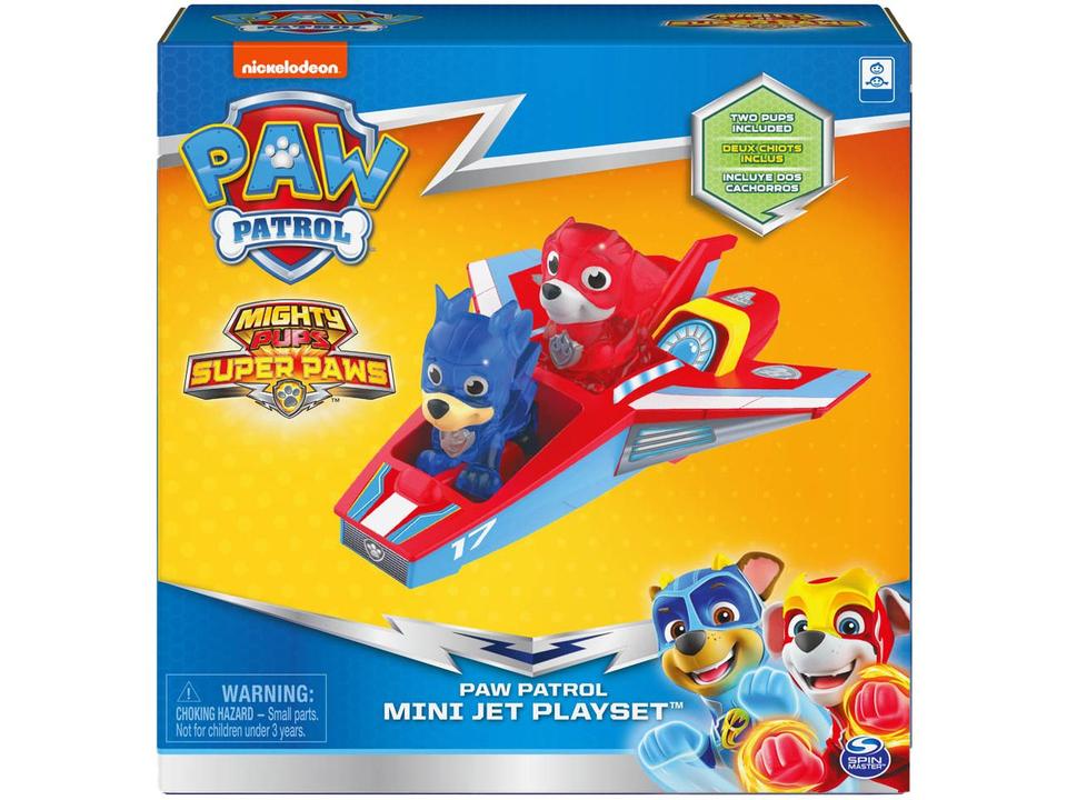 Playset Patrulha Canina Mini Jato Sunny Brinquedos - 2