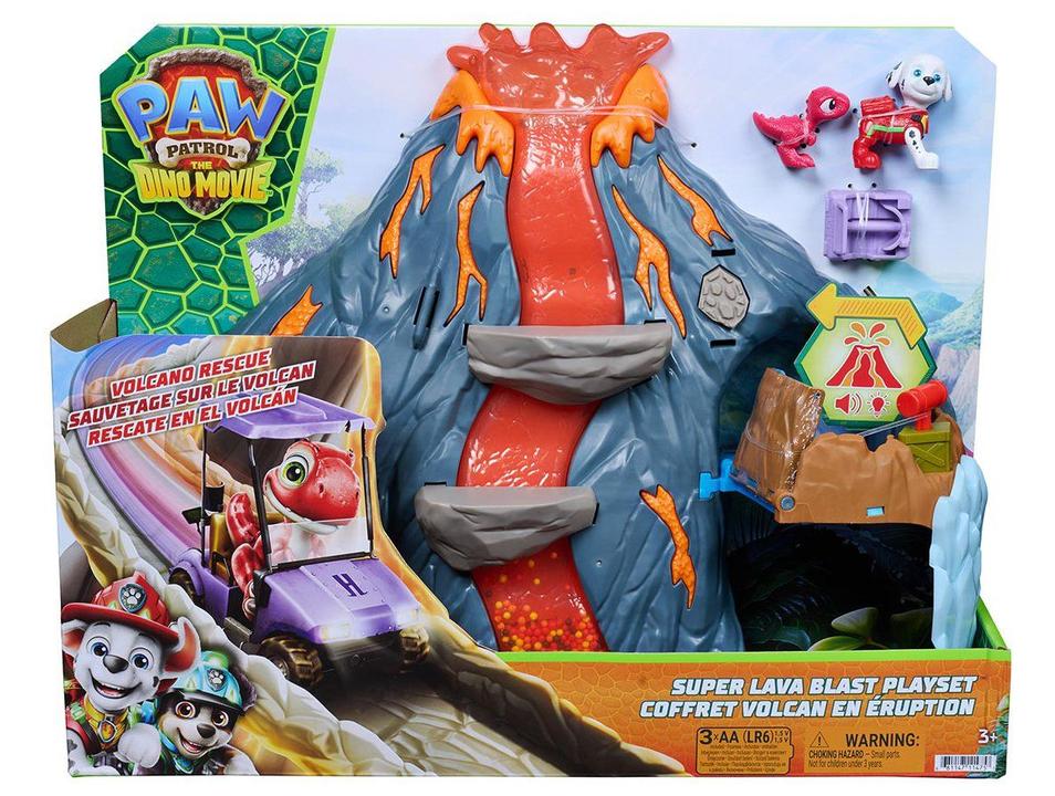 Playset Patrulha Canina Uma Aventura Dino Super - 13
