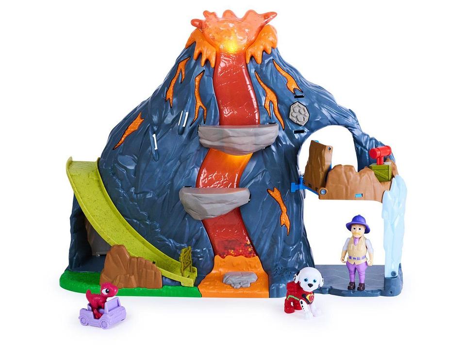 Playset Patrulha Canina Uma Aventura Dino Super - 12