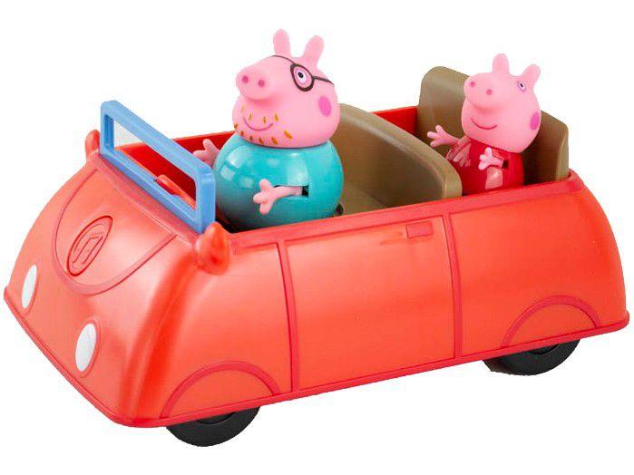 Playset Peppa Pig Carro da Família Pig - Sunny Brinquedos 3 Peças - 1