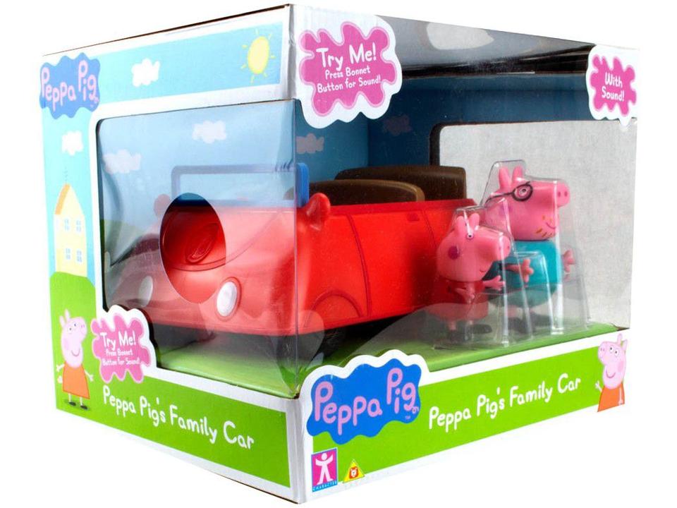 Playset Peppa Pig Carro da Família Pig - Sunny Brinquedos 3 Peças - 4