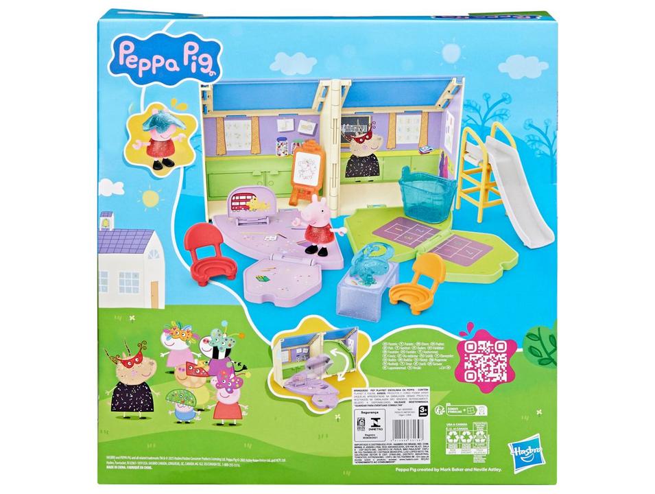 Playset Peppa Pig Escolinha Abre-Fecha da Peppa - 2